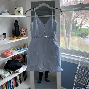 Light blue mini dress